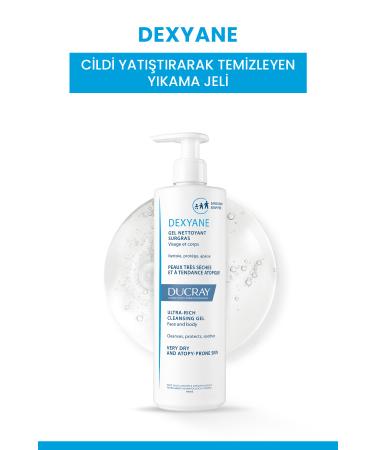 Ducray Dexyane Gel Soothing Cleansing Gel for Dry Skin 400 ml - Buy Online on GoSupps.com