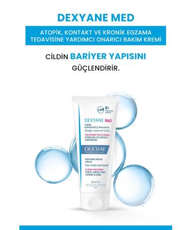 Ducray Dexyane Med Atopy Contact and Chronic Treatment Repairing Care Cream 100 ml - Buy Online on GoSupps.com