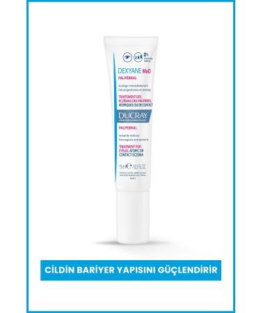 Ducray Dexyane Med Palpebral Repairing Care Cream for Atopic or Contact Eye Eczema 15 ml