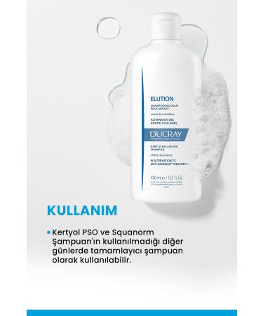 Ducray Elution Follow-on Shampoo 400 ml - Buy Online on GoSupps.com