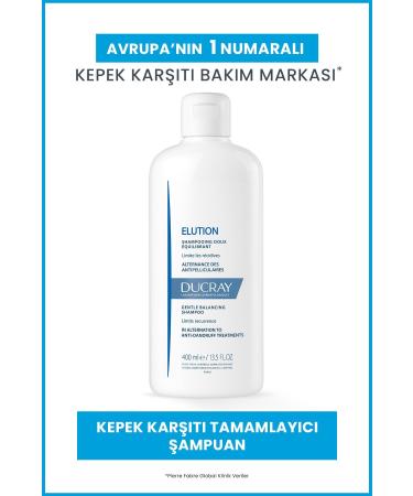 Ducray ELUTION Shampoo Anti-dandruff complementary daily care shampoo - 200 ML