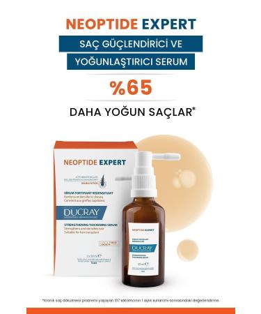 Ducray Neoptide Expert Hair Strengthening and Thickening Serum 2x50ml - Buy Online on GoSupps.com