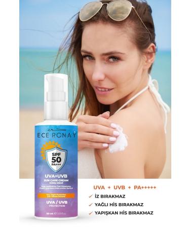 Ece Ronay Spf 50+ High Protection Moisturizing Body Sun Cream for All Skin Types 50 Ml - Buy Online on GoSupps.com