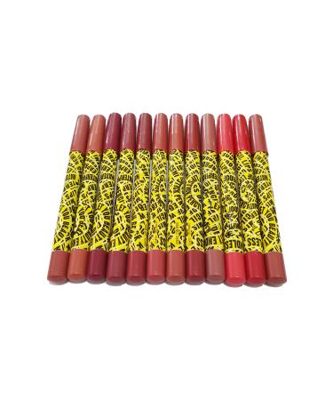 ELFSELY Permanent Waterproof Lip Pencil 12 Colors