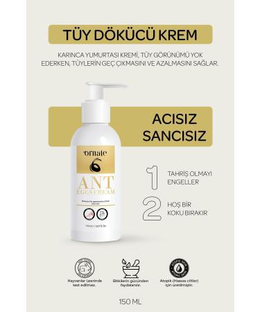 Elioure Ant Egg Oil Hair Reducing Effective Hair Removal Cream (UNISEX) - Buy Online on GoSupps.com