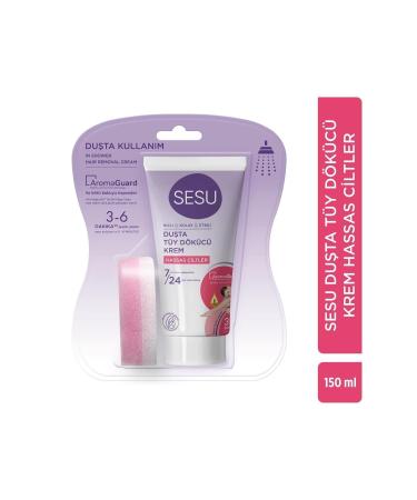 Elioure In-Shower Hair Removal Cream Sensitive Skin 150 Ml