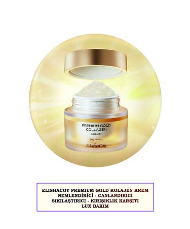 Elishacoy Premium Gold Collagen Anti-Wrinkle Moisturizing Firming Luxury Care Cream