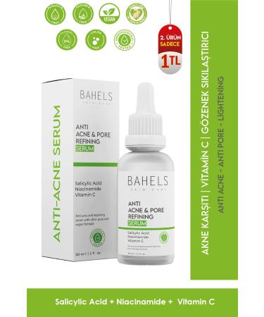 Bahels Cosmetic Anti-Blackhead and Anti-Acne Niacinamide Skin Care Serum 30 Ml