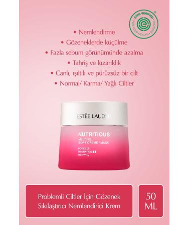 Estee Lauder Pore Tightening Oil Control Natural Moisturizing Cream 50ml- Nutritious Soft