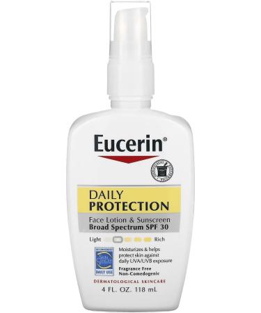Eucerin Daily Protection Spf30 Face Lotion 118ml