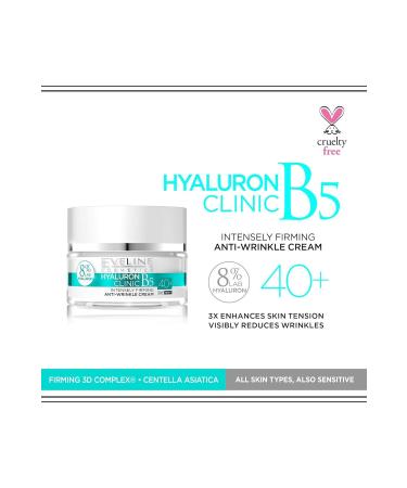 Eveline Cosmetics bioHyaluron Concentrate Face Day and Night Cream 40+ Suitable for All Skin Types Also Sensitive 50 ml - Buy Online on GoSupps.com