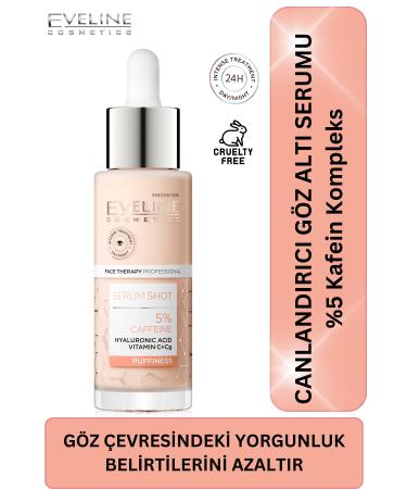 Eveline Cosmetics Eye Contour Revitalizing 5% Caffeine Complex Serum 30 ml