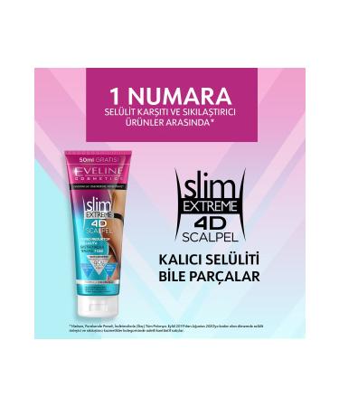 Eveline Cosmetics Eveline Slim Extreme 4d Scalpel Turbo Cellulite Reducing Serum 250ml - Buy Online on GoSupps.com