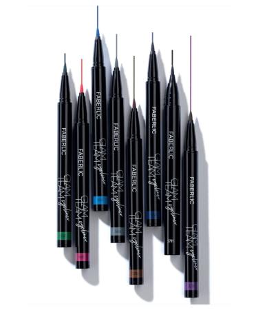 Faberlic Glam Team Permanent Color Eyeliner - Navy Blue - 0.4 ml - Buy Online on GoSupps.com