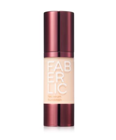 Faberlic Moisturizing Serum Foundation Neo Serum / Tone Natural Nude