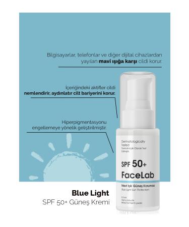 FaceLab Alpha Arbutin SPF 50+ Blue Light Sun Protection - Blue Light Sun Protection 50 ml - Buy Online on GoSupps.com