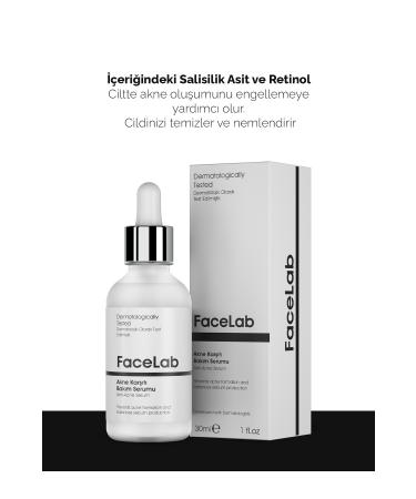 FaceLab Anti-Acne Skin Oil Balancing Care Serum 30 ml - Buy Online on GoSupps.com