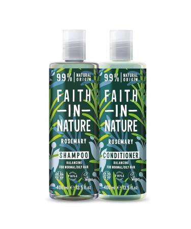 Faith In Nature Natural Balancing Shampoo&Conditioner Rosemary - Buy Online on GoSupps.com