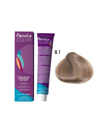 Fanola Color 100ml Light Ash Blonde 8.1
