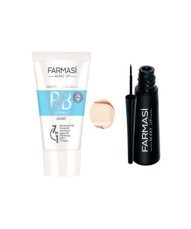 Farmasi Bb Cream 01 Light 50 ml + Deeplook Thick Tip Dipliner
