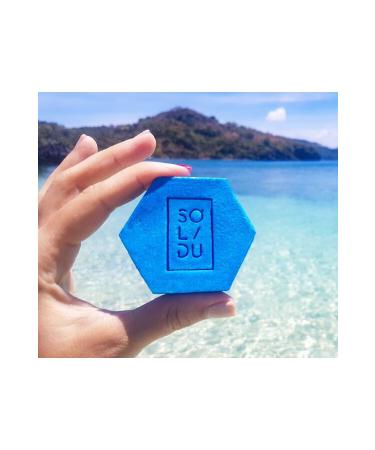Solidu Exotic Natural Solid Shampoo - Eucalyptus Vanilla Mango Oil - All Hair Types - Buy Online on GoSupps.com