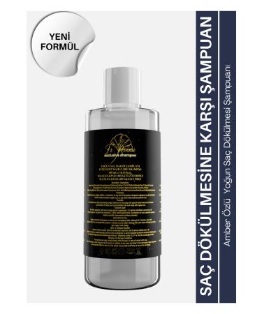 Fi Noemi Amber Essence Herapy Keratin & Collagen & Hyaluronic Acid Anti-Hair Loss Salt-Free Shampoo 300ml