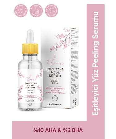 Flamour AHA & BHA Anti-Acne & Skin Tone Equalizer & Pore Tightening Serum 30 ml ( Aha 2% Bha )