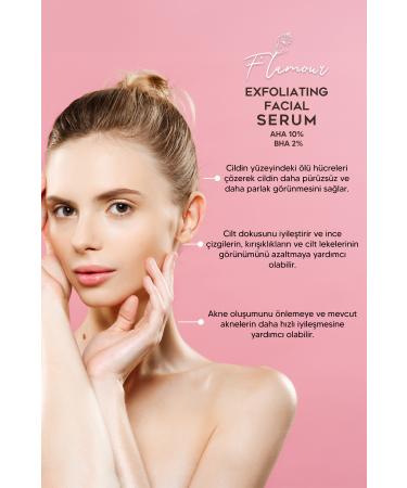 Flamour AHA & BHA Anti-Acne & Skin Tone Equalizer & Pore Tightening Serum 30 ml ( Aha 2% Bha ) - Buy Online on GoSupps.com