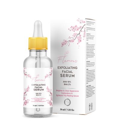 Flamour AHA & BHA Anti-Acne & Skin Tone Equalizer & Pore Tightening Serum 30 ml ( Aha 2% Bha ) - Buy Online on GoSupps.com