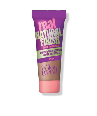 Avon Real Natural Finish Liquid Foundation 30 Ml. Medium Beige