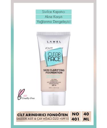 Lamel Cosmetics Foundation No 401
