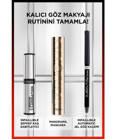 L'Oreal Paris Infaillible 24H Brow Lamination Transparent Eyebrow Fixer - Buy Online on GoSupps.com