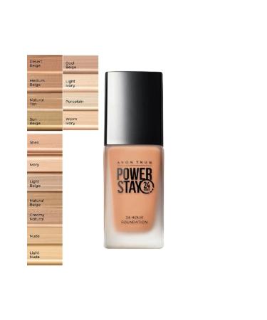 Avon Power Stay Matte Foundation - Nude - 30ml 1197963
