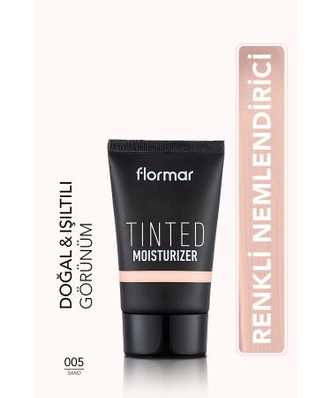 Flormar Foundation - Tinted Moisturizer - 005 Sand - 8682536041393