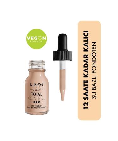 NYX Professional Makeup Total Control Pro Drop Foundation Porcelain - Foundation