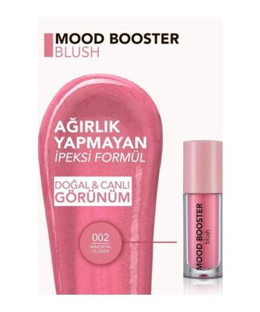 Flormar Mood Booster Intensely Pigmented & Naturally Shining Liquid Blush / Special Tip Applicator - Buy Online on GoSupps.com