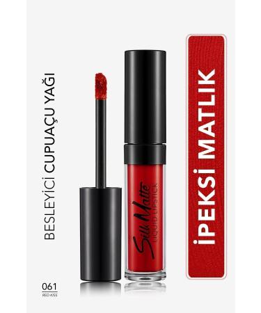 Flormar Silk Matte High Pigment & Matte Finish Moisturizing Liquid Lipstick
