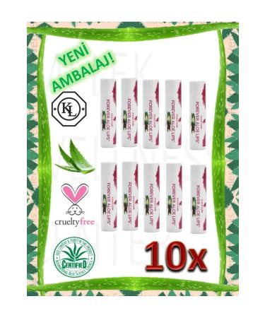 Forever Living Forever Aloe Lips Lip Protective Care and Moisturizing Cream-022 Code Product-10 Pieces