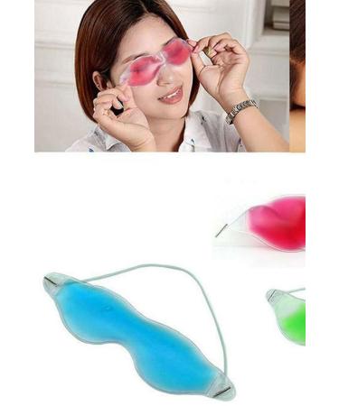 MUHEN Fatigue Relief Reusable Eye and Forehead Mask - Cold / Hot Gel Therapy