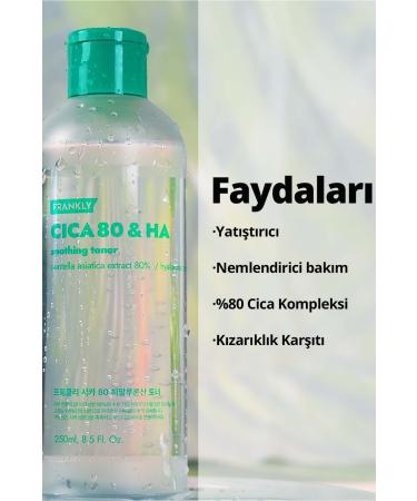FRANKLY Cica for Sensitive Skin Refreshing and Moisturizing Toner 260 mL - Buy Online on GoSupps.com