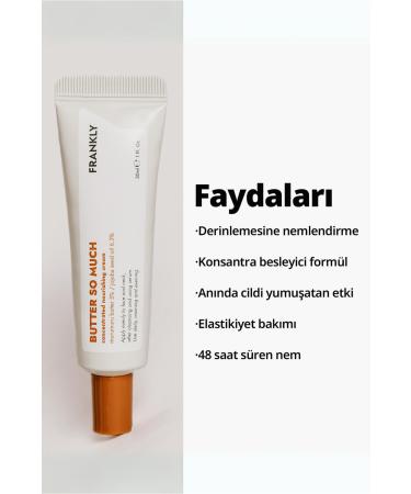FRANKLY Skin Barrier Strengthening Repairing and Moisturizing Butter So Much Cream 30ml - Buy Online on GoSupps.com