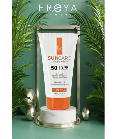 Freya SUN CREAM 150ML SUN CARE +50 SPF ANTI-STAIN AND HIGH PROTECTION - Buy Online on GoSupps.com