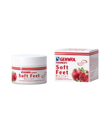 Gehwol Fusskraft Soft Feet Butter - Pomegranate Containing Foot Care Cream (100 Ml)