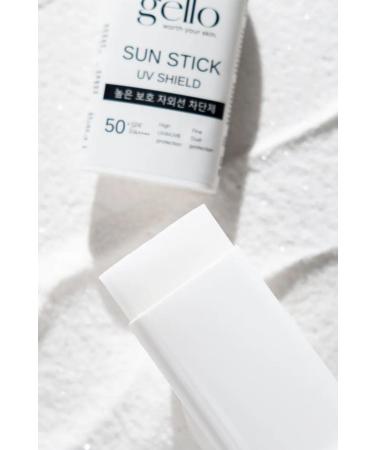 GELLO Stick Sun Cream 50 Spf - Sun Stick Uv Shield - Buy Online on GoSupps.com