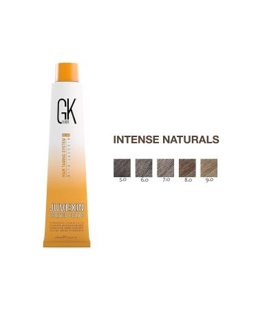 GK HAIR Juvexin Cream Color Gkhair Hair Dye 100 ml 8.0 Intense Light Blonde - Buy Online on GoSupps.com