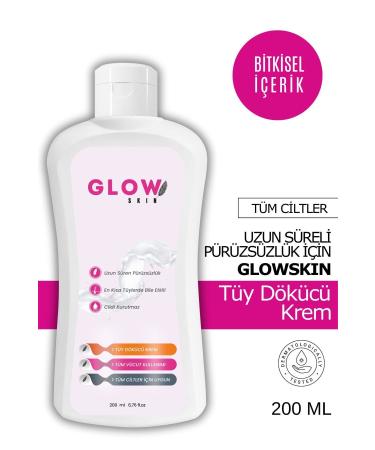 Glowskin Hair Removal Cream for All Skin Types