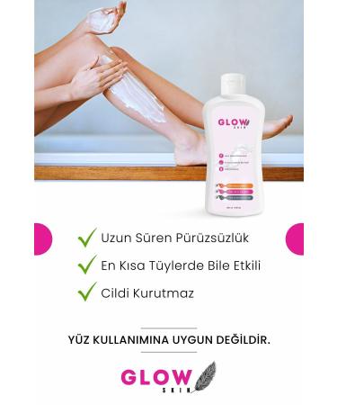 Glowskin Hair Removal Cream for All Skin Types - Buy Online on GoSupps.com
