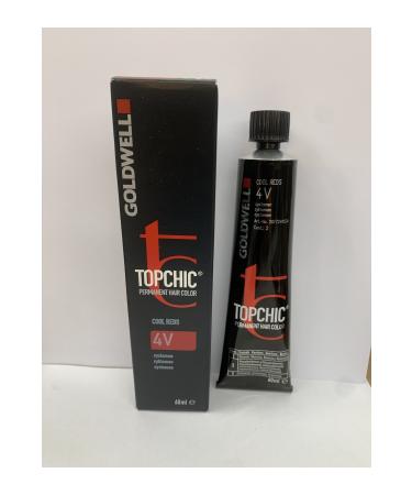 GOLDWELL 4 V Dark Chestnut Purple Permanent Hair Dye 60ml