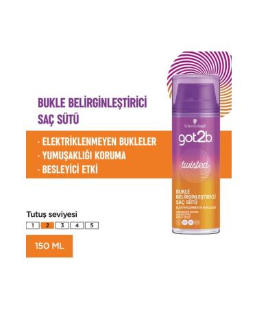 Got2B Twisted Curl Defining Hair Milk 150 ml