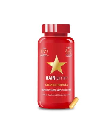HAIRtamin Advanced Formula 30 Vegan Capsules - Hair Vitamin
